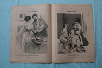 1907-1908 JEAN QUI RIT MAGAZINE - ILLUSTRATED JOURNAL-FRENCH - LOT OF 3 - K 2544