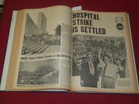 1959 RWDSU RECORD NEWSPAPER BOUND VOLUME NO. 6 - RETAIL - WHOLESALE - R 15G