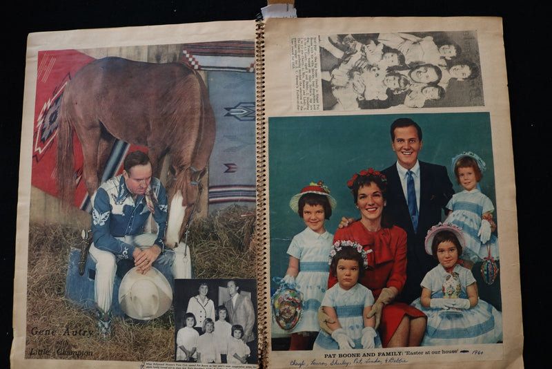 1940'S-1950'S MOVIE STARS SCRAPBOOK - GENE AUTRY - GINGER ROGERS - E 24881