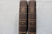 1934 THE NORTH AMERICAN REVIEW- BOUND VOLUMES -COMPLETE YEAR- LOT OF 2 - KD 9673