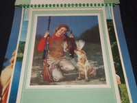 1952 BEAUX-ART HANGERS CALENDAR SALESMAN SAMPLE SHEETS BOOK - C 23