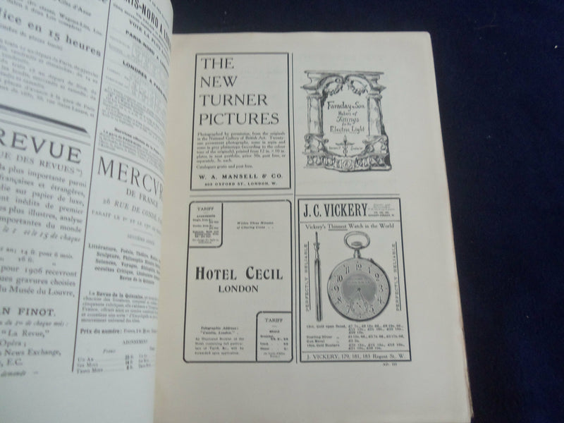 1906 MAY THE MAGAZINE OF FINE ARTS - GREAT PHOTOS, STORIES & ADS - ST 7293