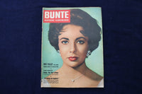 1960 JULY 16 BUNTE MAGAZINE - ELIZABETH TAYLOR COVER - GERMAN - E 23830