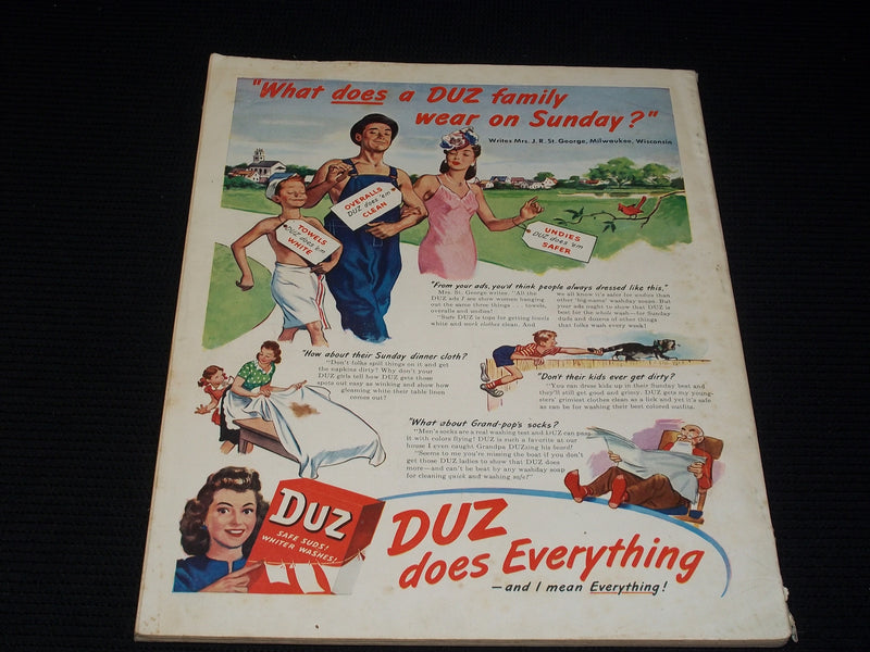 1946 APRIL MCCALL'S MAGAZINE - NICE COLOR COVERS & ADS - E 1075