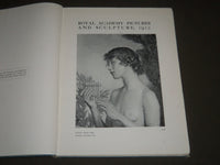 1912 ROYAL ACADEMY PICTURES AND SCULPTURES BOOK - GREAT PRINTS - KD 4372