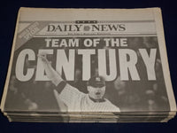 1999 OCT 28 NY DAILY NEWS YANKS VS BRAVES 25TH WORLD SERIES LOT OF 19 - NP 1135