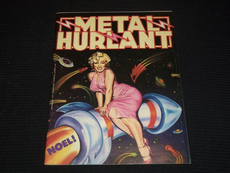 1978 DECEMBER METAL HURLANT MAGAZINE - MARILYN MONROE - RARE - E 17065