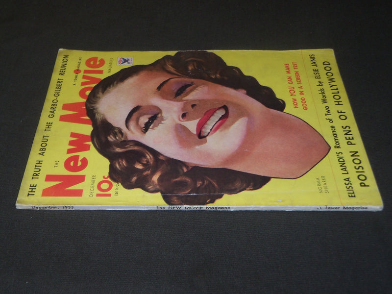 1933 DECEMBER THE NEW MOVIE MAGAZINE - NORMA SHEARER COVER - M 305