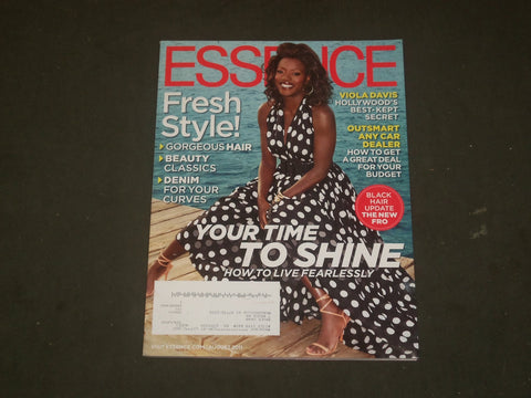 2011 AUGUST ESSENCE MAGAZINE - VIOLA DAVIS COVER - B 1331