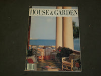 1986 AUGUST HOUSE & GARDEN MAGAZINE - NICE COVER, PHOTOS & ADS - B 5066