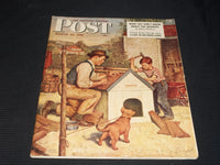 1951 MARCH 24 SATURDAY EVENING POST MAGAZINE NICE ILLUSTRATED COVER - E 1270