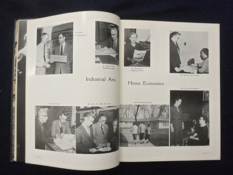 1957 WARBLER EASTERN ILLINOIS STATE COLLEGE YEARBOOK - CHARLESTON, IL - YB 3315