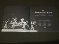 1968-1969 THE PENNSYLVANIA BALLET PROGRAM - NICE PHOTOS - J 5144