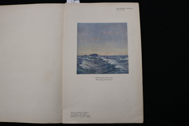 1926 SEA AND SUSSEX - BOOKMAN PORTFOLIO - MAXWELL COLOR ILLUSTRATIONS - K 2432