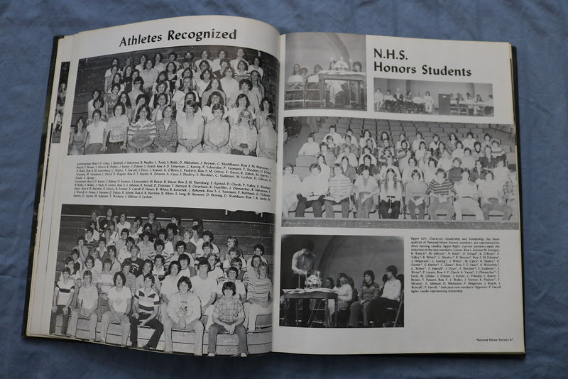 1978 BLACKHAWK PRAIRIE DU CHIEN HIGH SCHOOL YEARBOOK-PRAIRIE DU CHIEN,WI-YB 3420