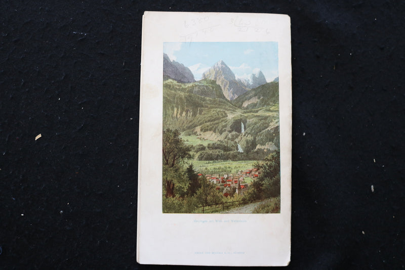1920'S BERNER OBERLAND SCHWEITZ GUIDE - SOFTCOVER BOOK - GERMAN TEXT - K 2220