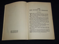 1927 THE RED KNIGHT OF GERMANY HARDCOVER BOOK BY FLOYD GIBBONS - KD 7803