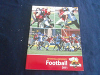 2011 OCT 22 FOOTBALL PROGRAM - SETON HALL UNIV VS FAIRMONT STATE UNIV - SP 1217E