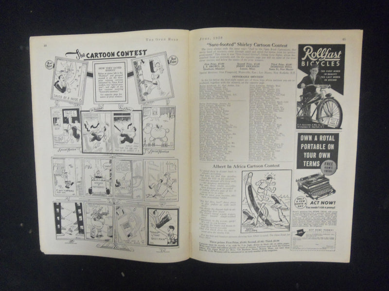 1938 JUNE OPEN ROAD FOR BOYS MAGAZINE - ST 4625