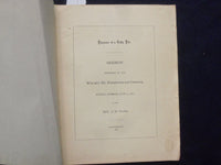 1877 ELOQUENCE OF A GODLY LIFE SERMON - REV. S. W. DANA SOFTCOVER BOOKLET- K 238