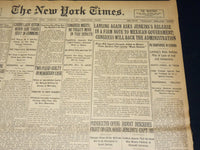 1919 DECEMBER 2 NEW YORK TIMES - LANSING ASKS FOR JENKINS RELEASE - NT 7944