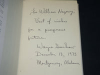 1971 THE MAKING OF A HERO BOOK INSCRIBED BY WAYNE GREENSHAW -1ST PRINTING- D 496