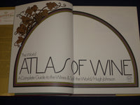 1971 WORLD ATLAS OF WINE COMPLETE GUIDE BY HUGH JOHNSON - HARDCOVER - KD 2809