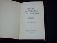 1960 INCOME DISTRIBUTION IN THE UNITED STATES BOOK - CENSUS MONOGRAPH - KD 2757Q