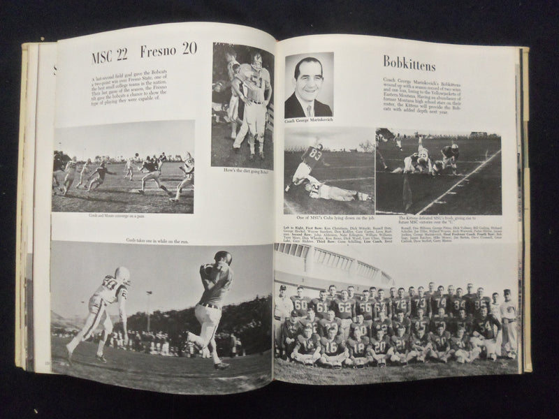 1961 MONTANAN MONTANA STATE UNIVERSITY YEARBOOK - BOZEMAN, MONTANA - YB 3299