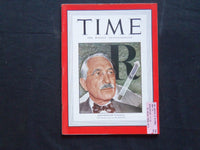 1949 NOVEMBER 7 TIME MAGAZINE - MICROBIOLOGIST SELMAN WAKSMAN - T 1199