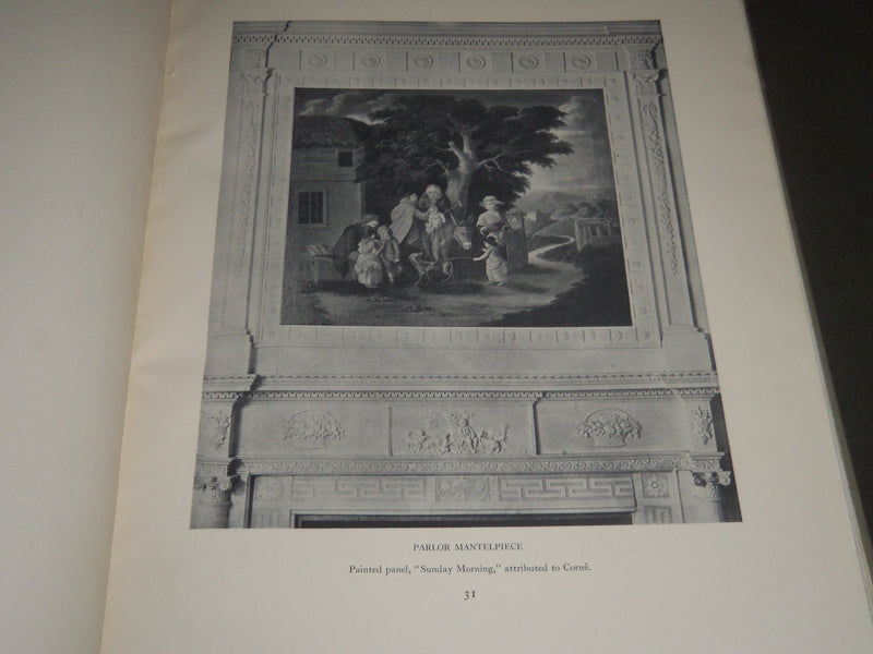 1931 THREE MCINTIRE ROOMS FROM PEABODY, MASS BY EDWIN J. HIPKISS- KD 4023