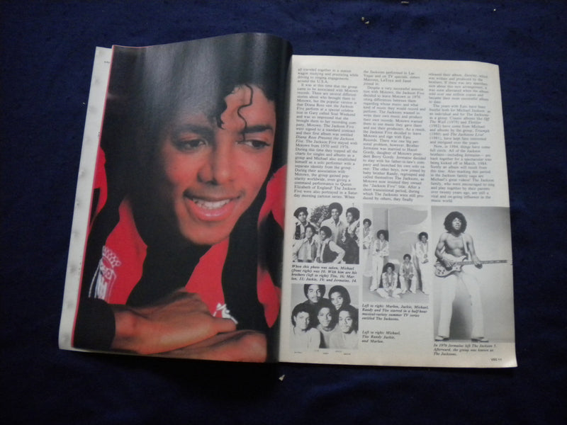 1984 SUMMER TEEN BEAT MAGAZINE -A TRIBUTE TO MICHAEL JACKSON AND OTHERS- B 2875C