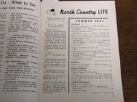 1948-1951 NORTH COUNTRY LIFE MAGAZINE LOT OF 3 - NORTHERN NEW YORK - K 1283