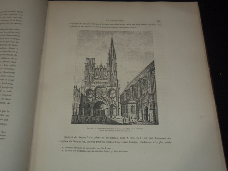 1877-1879 ANTIQUES ET MONUMENTS BY EDOUARD FLEURY - 3 VOLUMES - #276