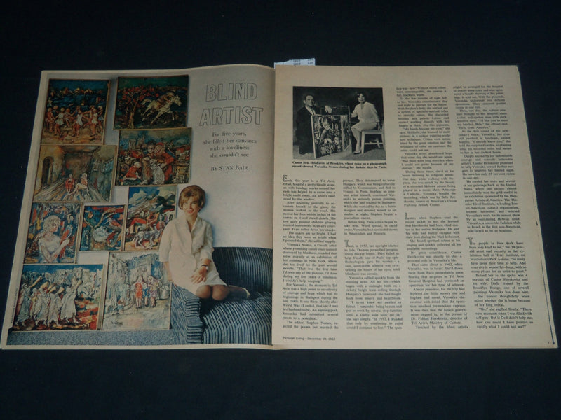 1963 DEC 29 NEW YORK JOURNAL AMERICAN WEEKLY MAGAZINE - KENNEDYS - NP 3797