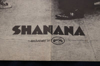 1970'S SHANANA POSTER - FOLDED - K 1426