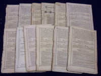1869 HARPER'S MONTHLY MAGAZINE LOT 12 COMPLETE YEAR - NICE ILLUSTRATIONS- WR 510