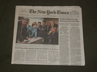 2018 JUNE 10 NEW YORK TIMES - TRUMP REFUSES TO SIGN STATEMENT FROM TOP ALLIES