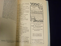 1909-1911 THE NINETEENTH CENTURY & AFTER PERIODICAL LOT OF 5 - NICE ADS - O 2912