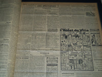 1935 JANUARY-MARCH LE TEMPS FRENCH NEWSPAPER BOUND VOLUME - VB 2