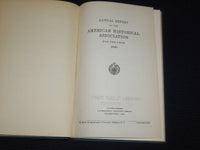 1940-1972 AMERICAN HISTORICAL ASSOCIATION BOUND VOLUMES LOT OF 26 - KD 5O