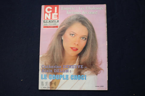 1982 JAN 21 CINE REVUE MAGAZINE - KATHLEEN TURNER-ROBERT REDFORD COVER - E 23530
