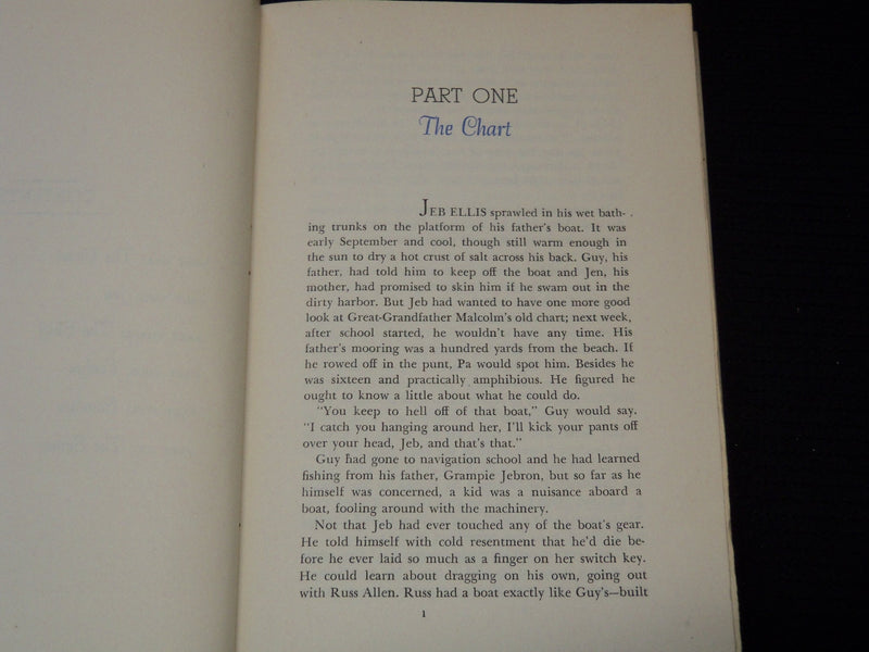 1950 CANDLEMAS BAY HARDCOVER BOOK BY RUTH MOORE - KD 7939