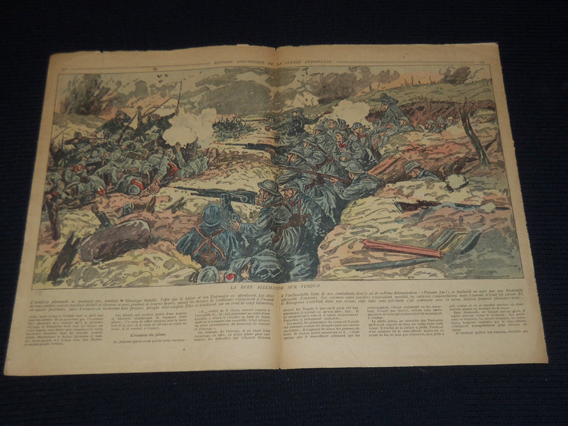 1914-1916 L'ILLUSTRE NATIONAL GUERRE EUROPEENNE MAGAZINE LOT OF 15 - O 2922C
