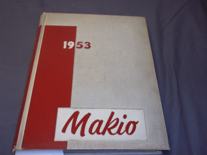 1953 MAKIO THE OHIO STATE UNIVERSITY YEARBOOK - JESSE OWENS & CASSADY - YB 1733