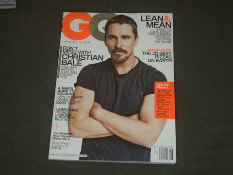 2009 JUNE GQ MAGAZINE - CHRISTIAN BALE - B 2702