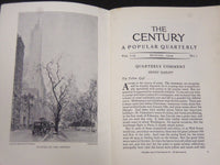 1929 & 1930 THE CENTUIRY POPULAR QUARTERLY MAGAZINE LOT OF 2 - KD 1849M