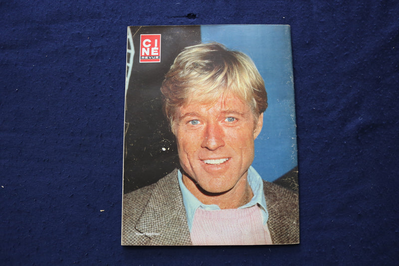 1984 MARCH 15 CINE REVUE MAGAZINE - JEAN-PAUL BELMONDO - REDFORD COVER - E 23463