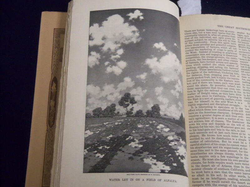 1902 JULY THE CENTURY MAGAZINE - GREAT SOUTHWEST - MAXFIELD PARRISH - SP 2592