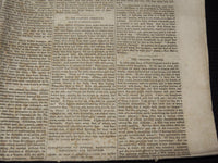 1835-1842 CHRISTIAN ADVOCATE AND JOURNAL NEWSPAPERS LOT OF 2 - NP 3879W